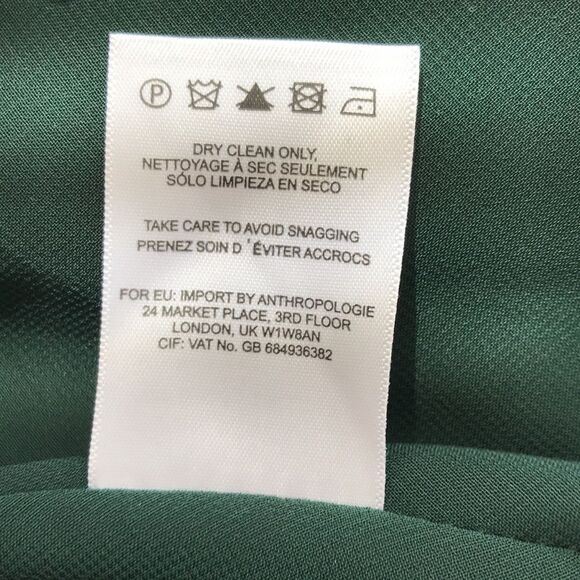 BHLDN x Jenny Yoo Dahlia Gemma Emerald Dress size 4 - Picture 15 of 16